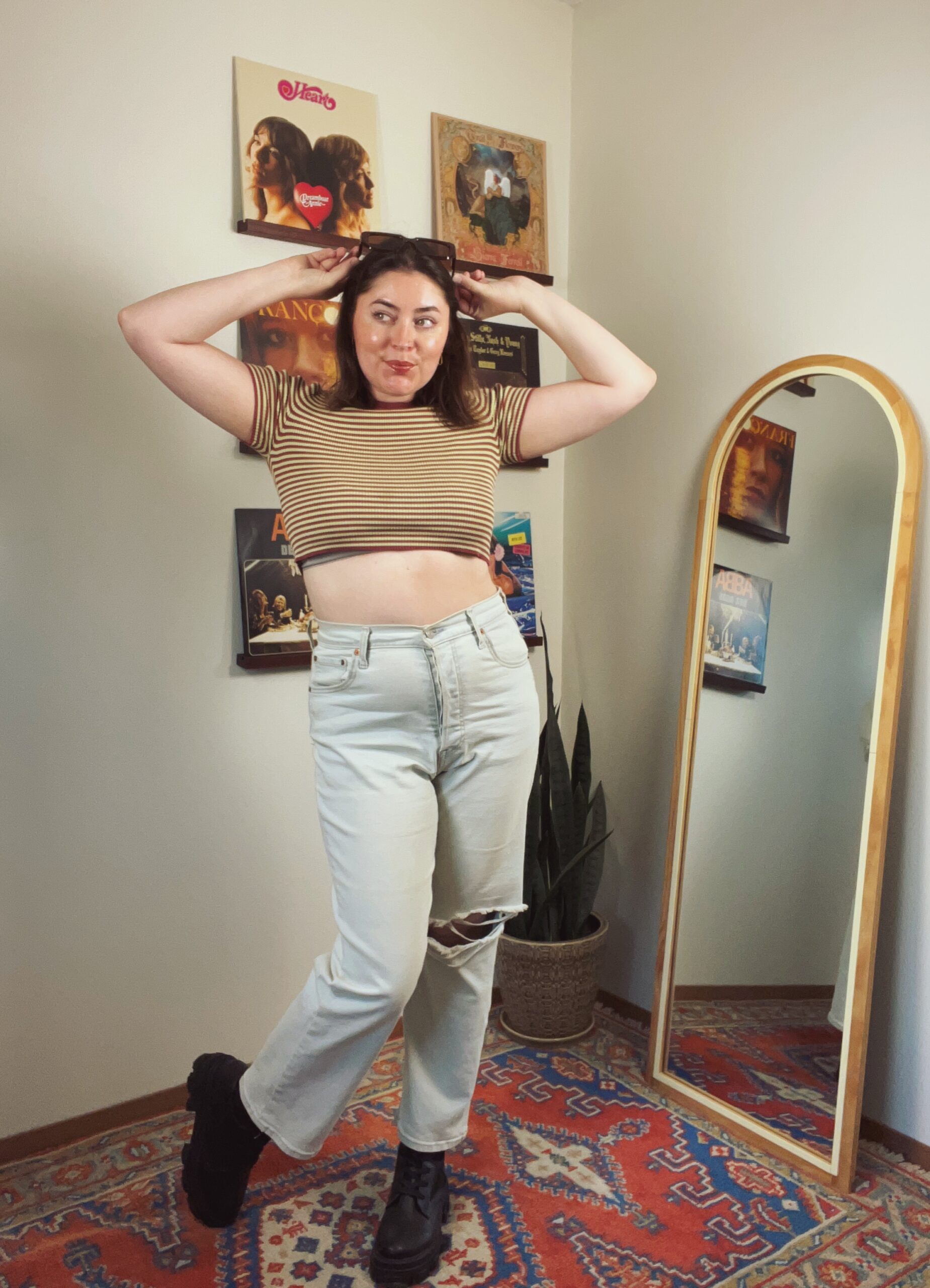 Modern Girl in a Vintage Tee