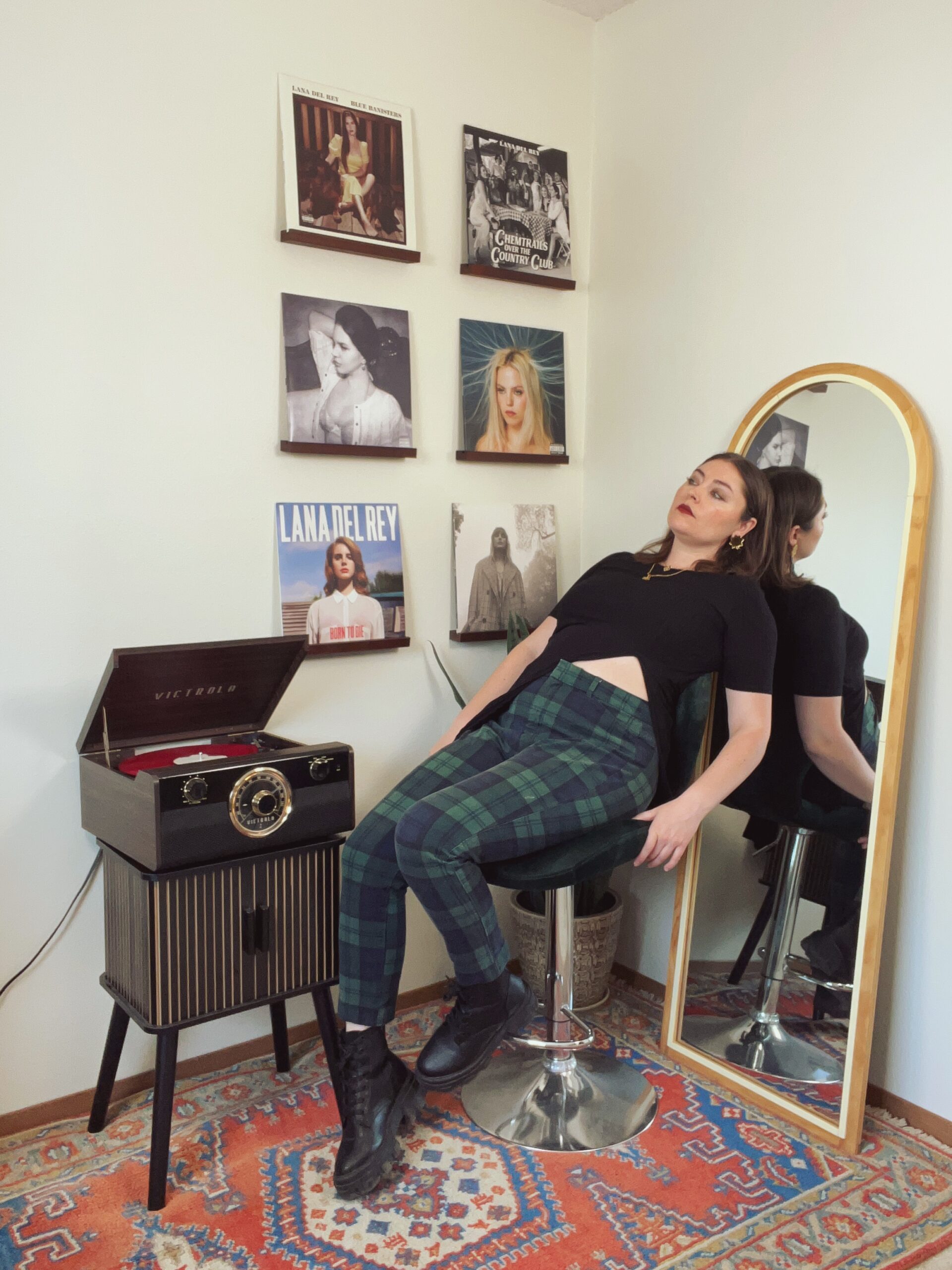 Make a Statement with a Plaid Pant & Asymmetrical Top