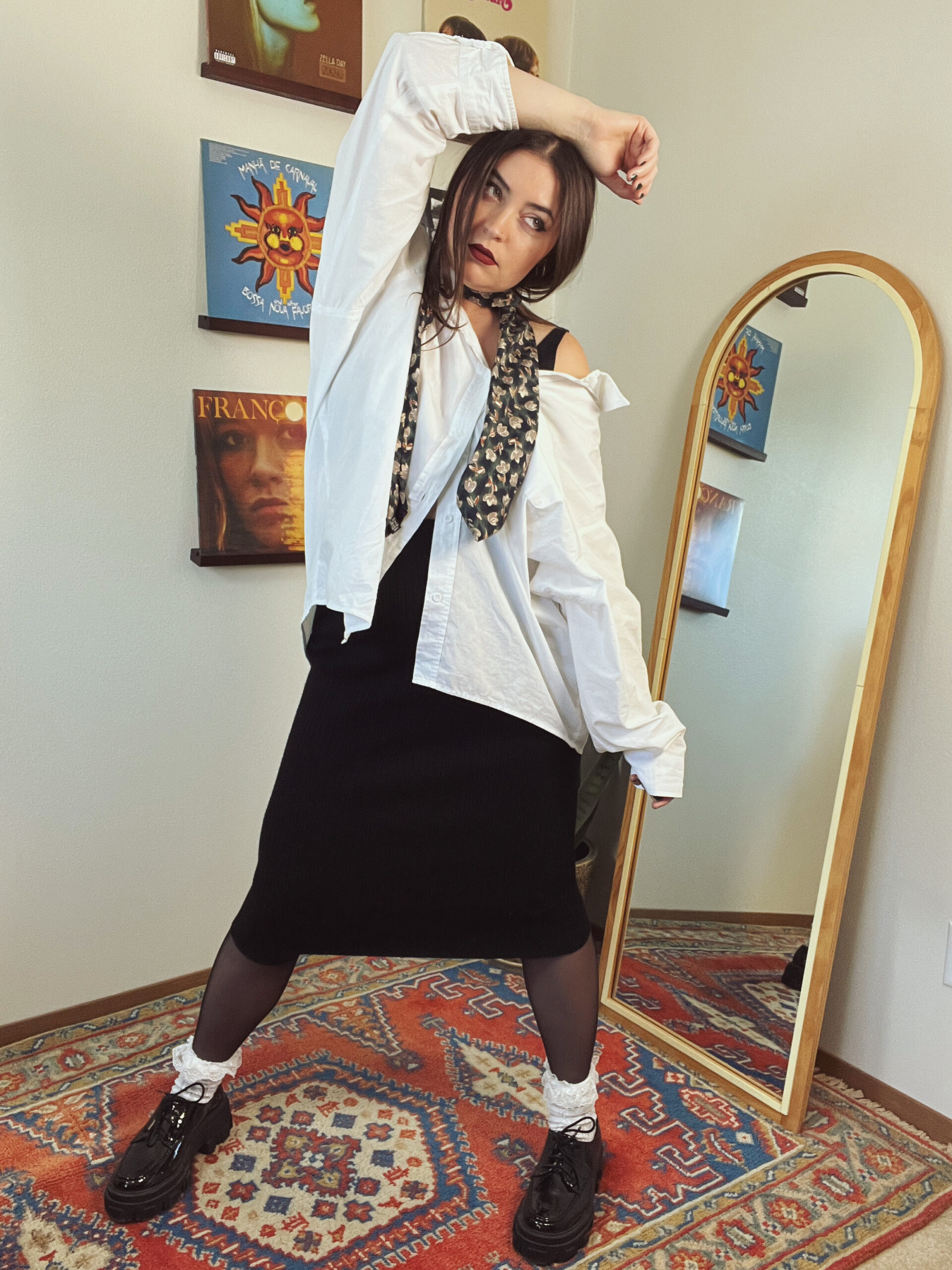 Be the CEO in a Deconstructed Shirt + Tie Combo