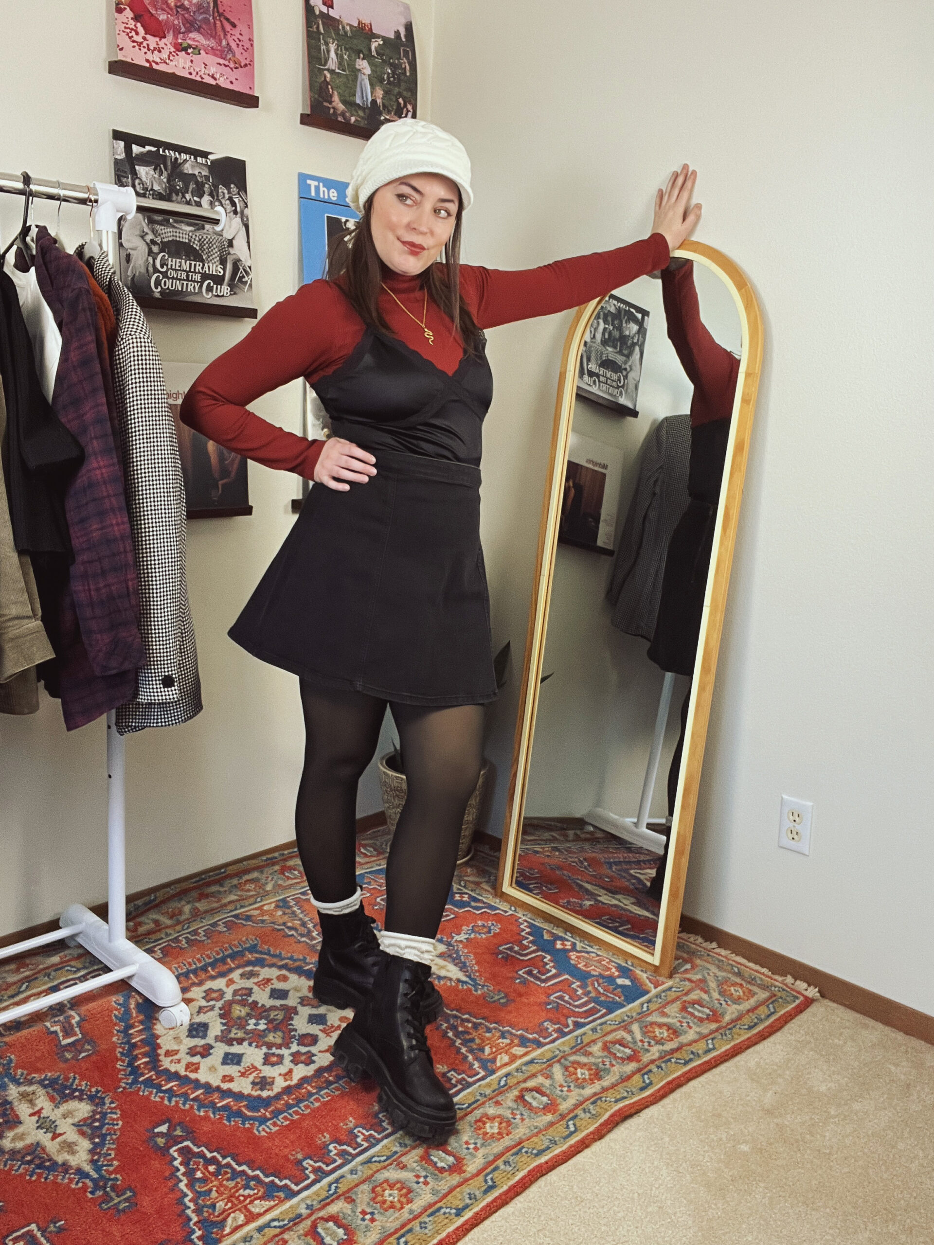 Wear Your Summer Tops in a New Way This Winter