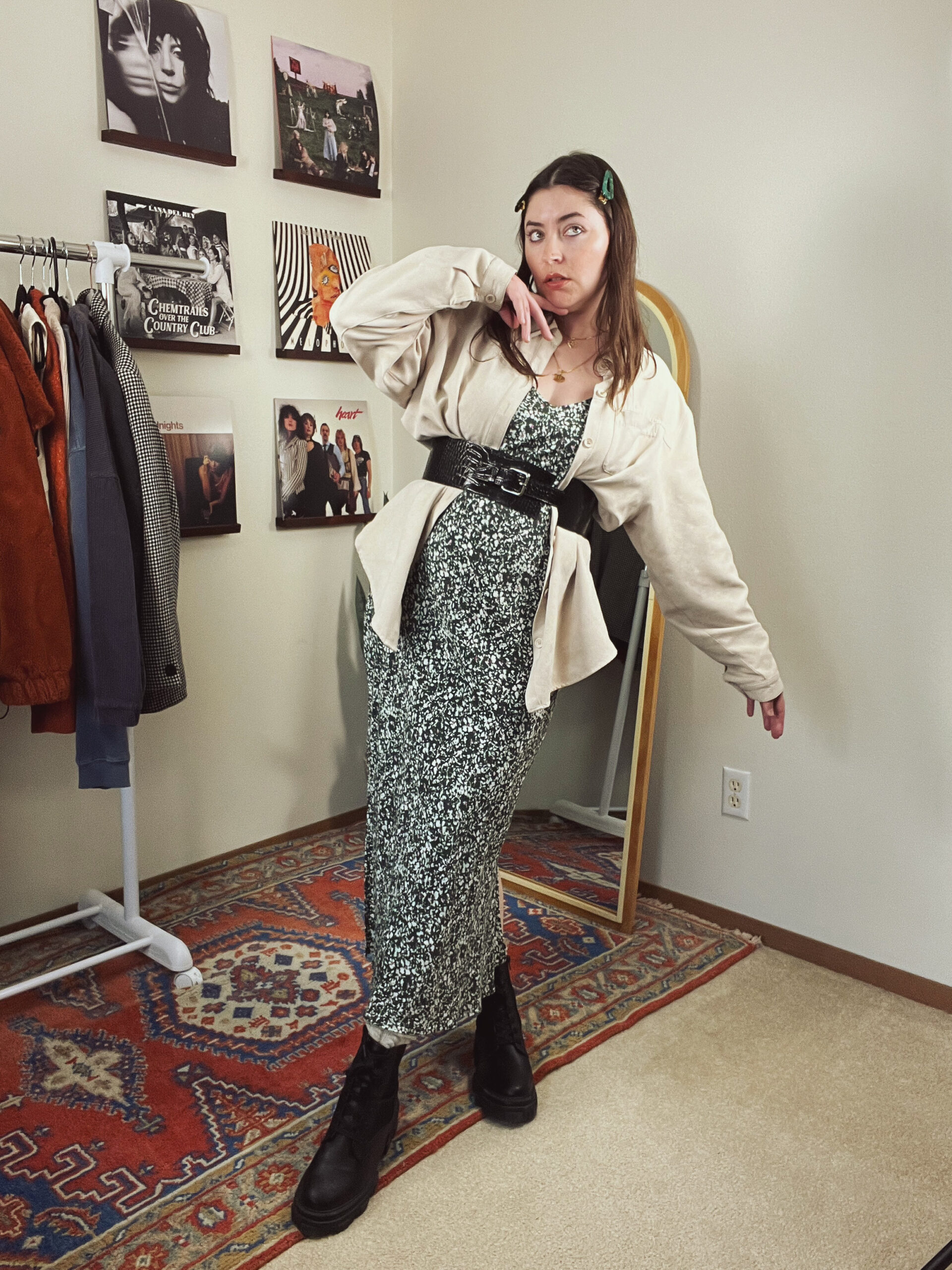 Take Your Mainstream Spring Dress & Grunge it Up