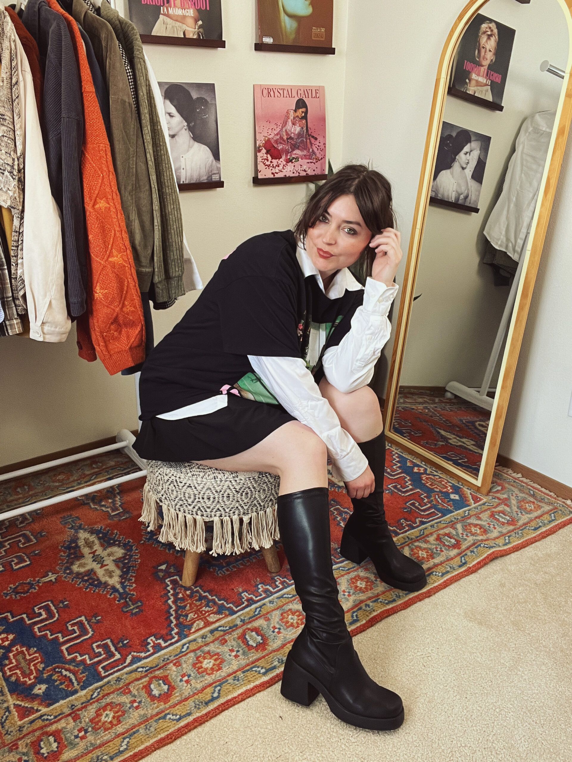 These Knee High Boots Were Made for Walking
