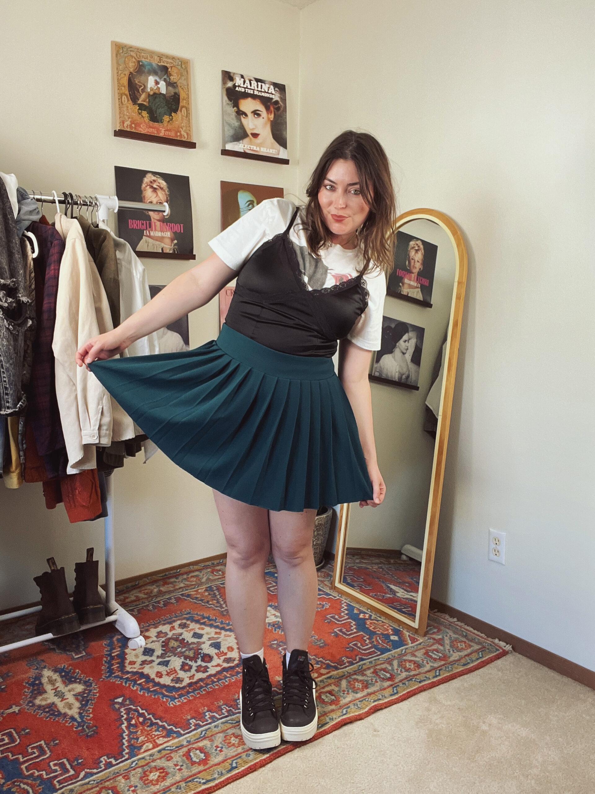 Style Your Band T-Shirt a New Way for a Casual Chic Vibe